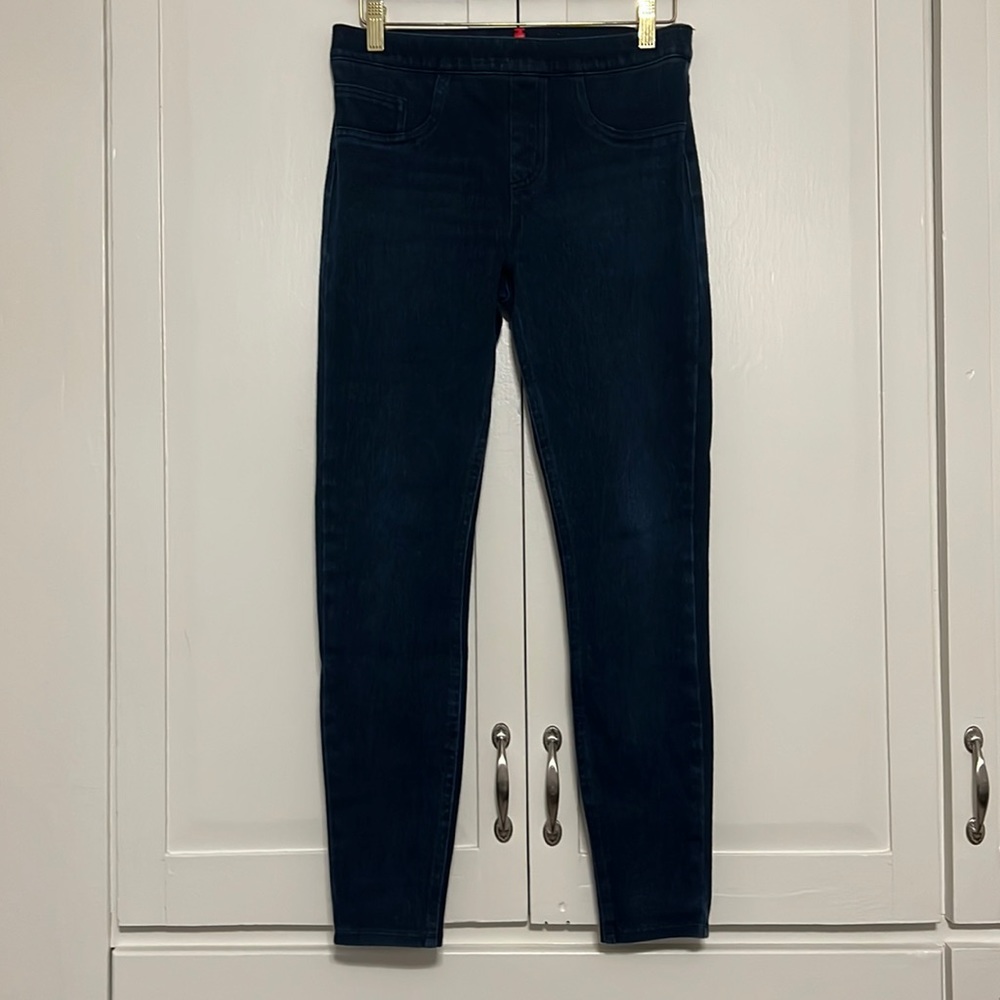 Spanx Women’s Denim Jeggings Dark Blue Size Small